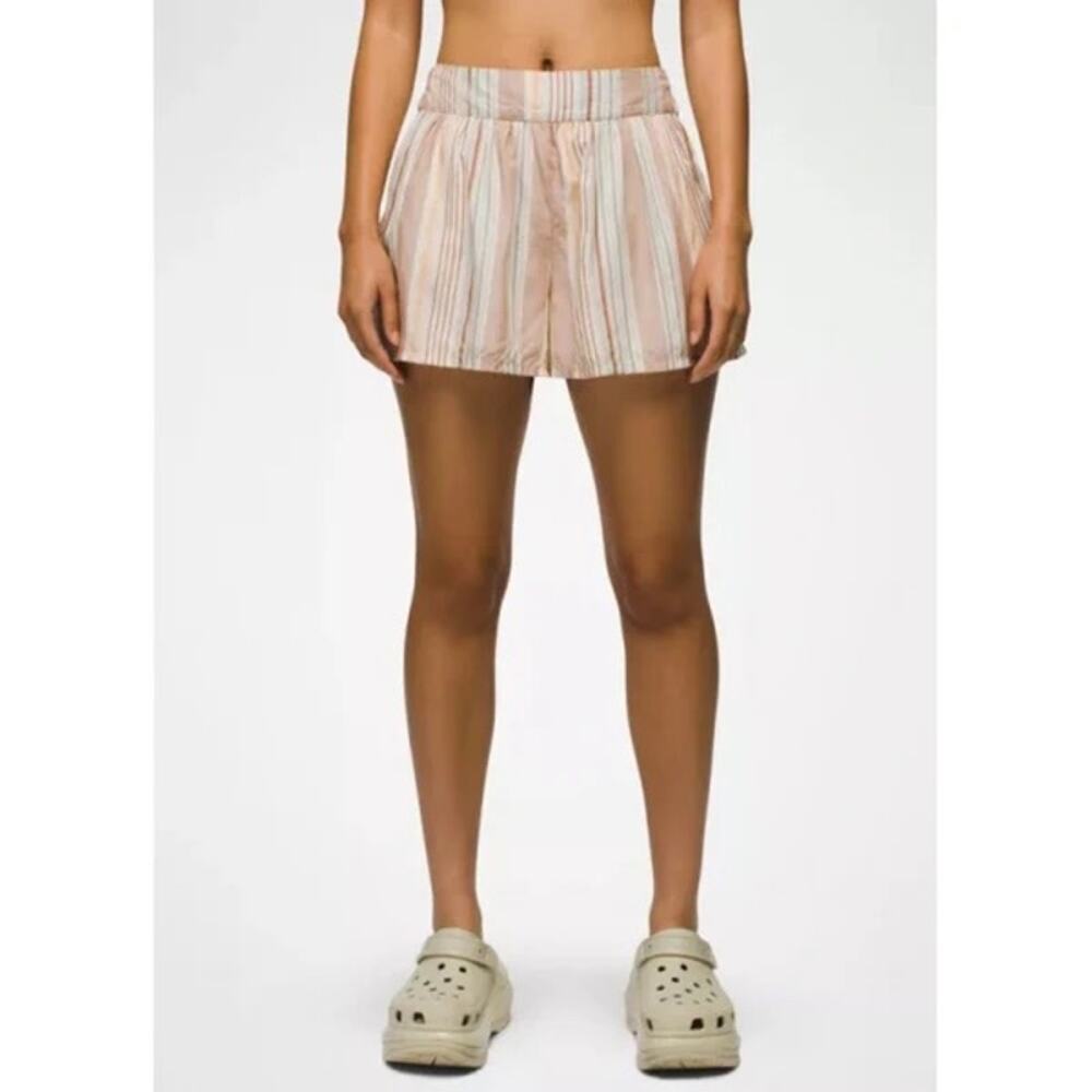 PrAna | Preppy Summer Pull-On Iguala Short Flowy Lightweight Outdoors Sz Large